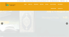 Desktop Screenshot of muslimcenter.org